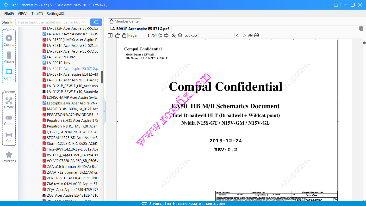Laptop LA-B991P Acer Aspire E5 571G